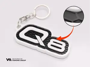 Audi Q8 Keychain