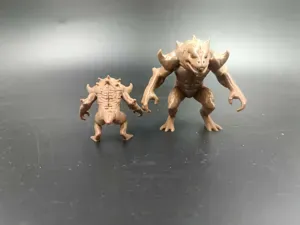 Slaad Warrior Miniature - RPG - DND- Wargaming