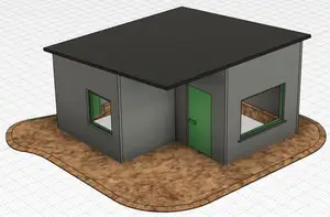 H0 1:87 garden cabin - "Schrebergarten" Laube