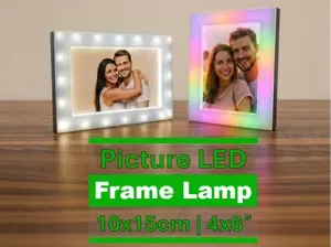Picture frame lamp 4x6 | Foto Bilderrahmen 10x15