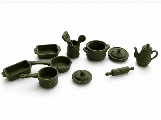 Victorian Kitchen Essentials 10 Piece Cookware Set — Фото 2 из 8