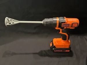 Low Drag High Speed Cordless Drill Paint Mixer