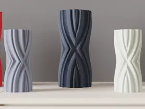 Modern Vase. Easy to Print Spiral Vase Mode