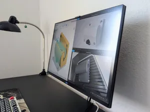 Adjustable VESA 100 Monitor Wall Mount | +/- 20°