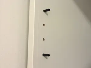 IKEA PAX 5x30 mm Dowel Peg - Ribbed Pair