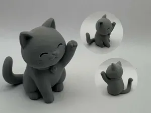 Lucky Heart Cat