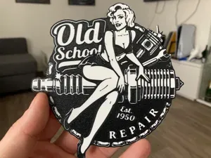 Old School Repair coaster