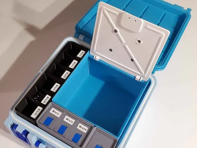 Gridfinity 3x (6U,9U &12U) Lidded Bins version 2.2 — Image 3 of 8