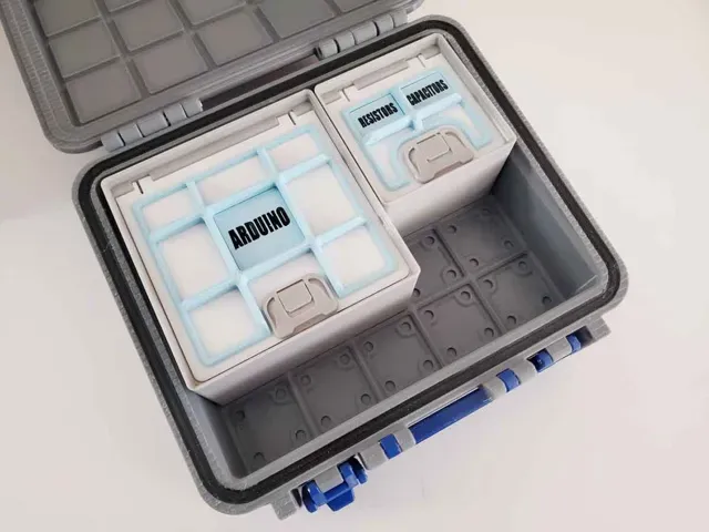 Gridfinity 3x (6U,9U &12U) Lidded Bins version 2.2 — Image 8 of 8