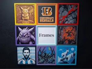 Snap-Fit HueForge Frames