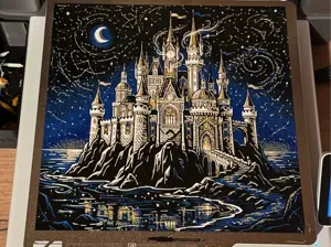 Magical Castle 3D Painting