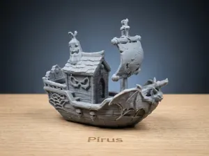 Halloween Ghost Ship Benchy