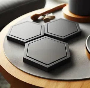 Hexagonal Design Coasters