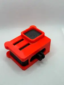 GoPro Hero 9/10/11 Case / Bumper with exchangeable battery in the case.