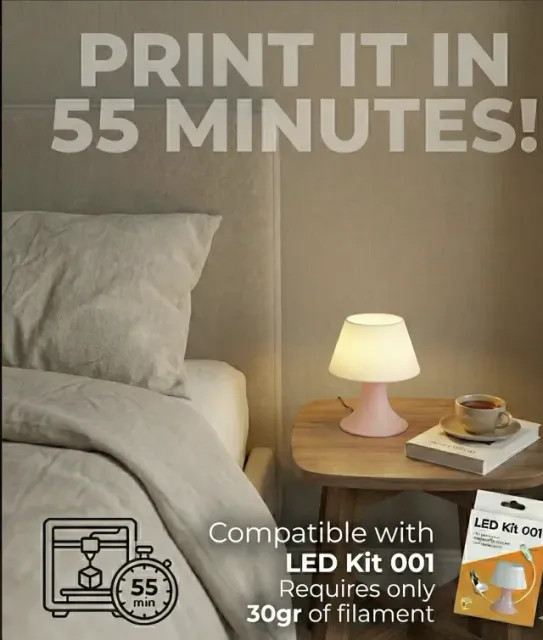 LED Kit 001 SUPER Fast Print Lamp 55 Mins 30g — Image 3 of 5