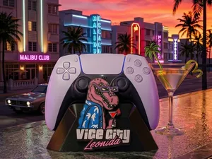 Suporte para Controle PS5 – Vice City Leonida