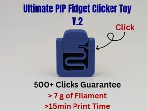 Ultimate PIP Fidget Clicker Toy V.2