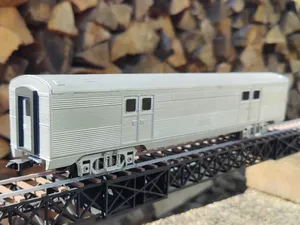 Streamline Baggage Car for Dragon Railway