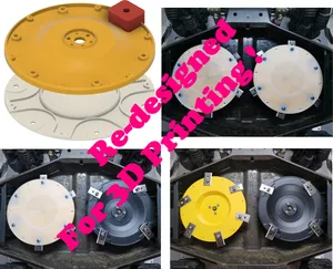 Luba AWD - 6 Blades cutting disk & blades cover