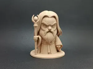 Wizard of Isengard Chibi Saruman the White LOTR