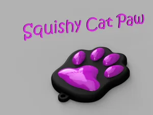 Squishy Cat Paw (Multi Material)