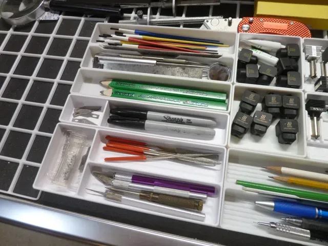 Gridfinity Small Tool Tray For Shallow Drawers — Фото 3 из 4