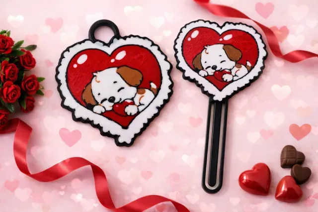 Puppy Love Bookmark and Keychain Gift Set — Image 8 of 17