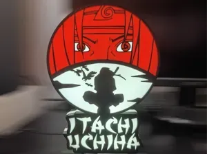 Itachi Uchiha Naruto Anime LED Lightbox