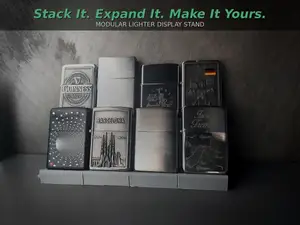 Modular Lighter Display Stand