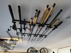 Ceiling Fishing Rod Holder