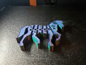 Flexi Magisches Einhorn – Print-in-Place