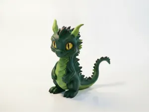 Cute Dragon Figurine Animal 3D Printable