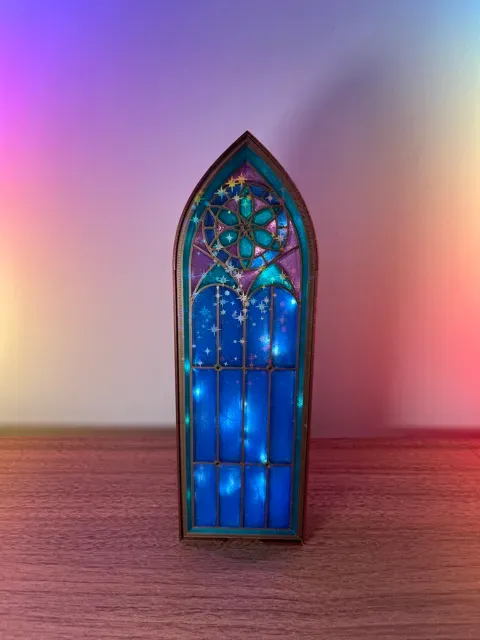 Gothic Cathedral Window Lantern Light-Up Booknook — Image 8 of 11