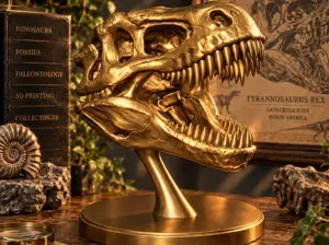T-Rex Skull Bust – Tyrannosaurus Rex Display