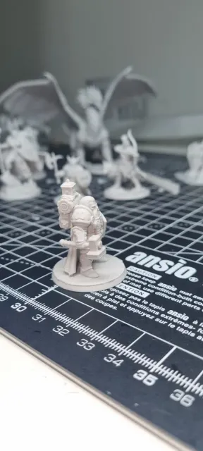 Cleric/Paladin Dwarf Male D&D Miniature (37mm) — Фото 5 из 10