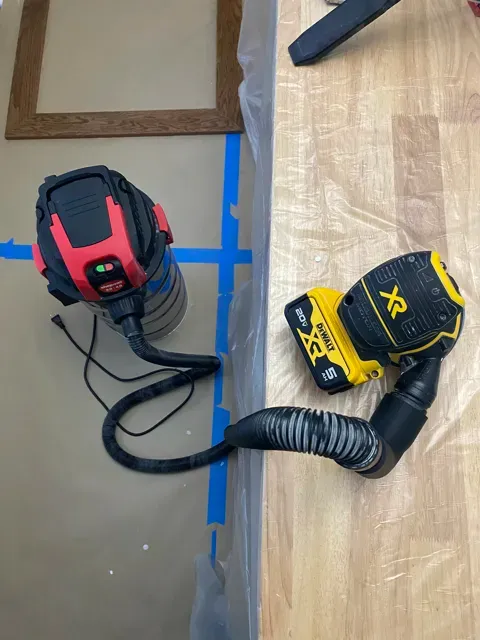 Dewalt Orbital Sander Vacuum Adapter — Image 3 of 9
