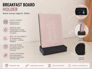 Breakfast Board Holder – Drip & Store