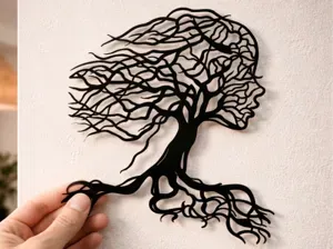 Tree of Life – Female Face Silhouette