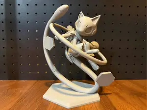Mecha Pokemon Series — Floating Mecha Mew Statue