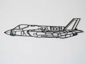 Lockheed Martin F-35 Lightning Wall Art