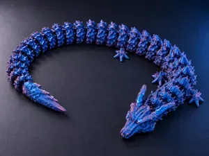 Flexi Dragon – Articulated Fidget Toy