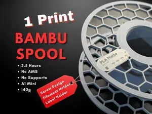 1 Print Bambu Lab Reusable Spool