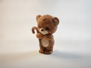 Teddy Bear Chibi Figurine Cute 3D Printable
