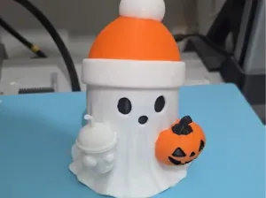 Festive halloween ghost tow bar cover 2" 50mm