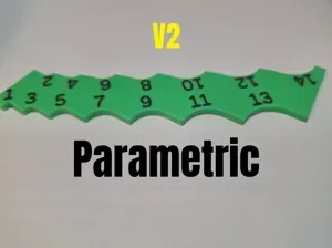 Parametric radius gauge V2