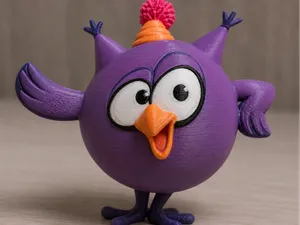 Смешарики и Железная Няня - 3D-модели для печати
