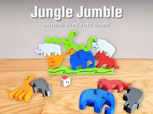 Jungle Jumble: Animal Stacking Game