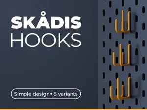 IKEA Skadis Basics - Hooks Set