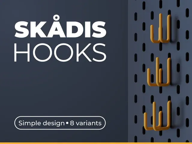 IKEA Skadis Basics - Hooks Set — Фото 2 из 16