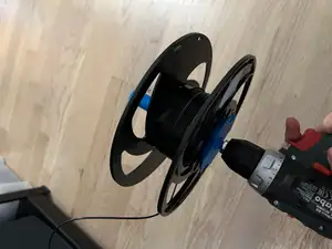 Simple filament winder